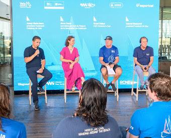 Se presenta el programa legado de vela adaptada de la Copa América