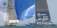 Triunfos del 'Oracle', 'Alinghi' y 'Victory' en la 2ª tirada