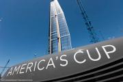 Botadura del primer AC 45 en Auckland 