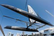 Botadura del primer AC 45 en Auckland 