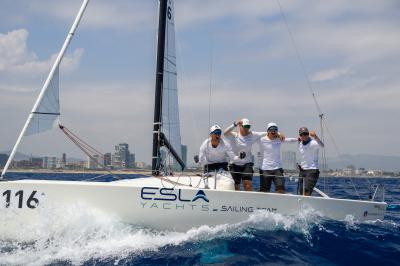 Hang Ten conquista el título europeo de J/70 en Barcelona y Empeiria se lleva la victoria absoluta