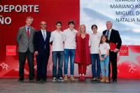 Los regatistas madrileños, protagonistas en la gala del deporte