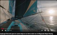 Ambrogio Beccaria gana la cuarta etapa en su tierra natal con el Allagrande Mapei Racing