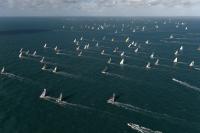J-100 antes de la Route du Rhum – Destino Guadalupe