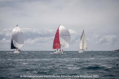 El faro de Punta Carnero testigo de la 4 regata del Cto. Interclubs del Estrecho-Ceuta Emociona 
