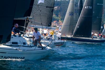 La 29ª Regata Cruceros de Aguete comienza este sábado con la disputa de su etapa reina en la Ría de Pontevedra