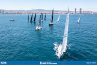 La flota ORC A Dos del Trofeo Conde de Godó navega rumbo a Palamós