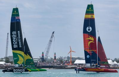 Los Gallos escalan a la tercera posición en la general de SailGP tras un gran segundo puesto en Bermudas