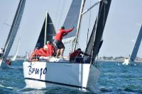 Máxima emoción en el arranque de la gran semana del Crucero en la bahía gaditana