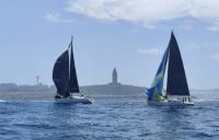 XXV regata Infanta Elena-Trofeo Presidente de la Xunta. “Mirfak” y”La Gitana”, encabezan en cruceros