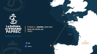 Aplazamiento de la salida de la segunda etapa de la Solitaire du Figaro Paprec 2025