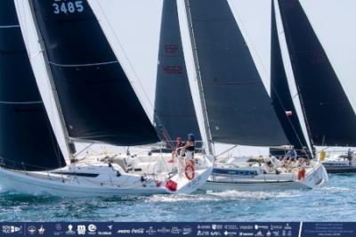 La flota Offshore ORC A2 del Trofeo SM La Reina parte de Valencia rumbo a Ibiza para completar una prueba de 161 millas