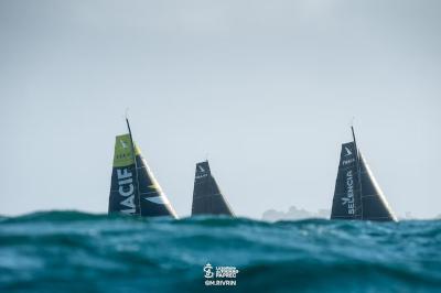 Los 34 Figaro de la Solitaire ya están en el Atlántico