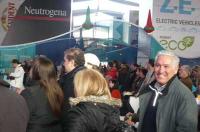 Lucio Pérez, vencedor del Gran Prix del Atlántico 2010, visita la Barcelona World Race