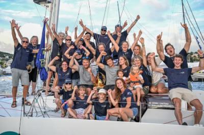 SEAFRIGO – SOGESTRAN ganador en Clase 40. SNSM Faites un don  2º. Un estupendo final de suspense