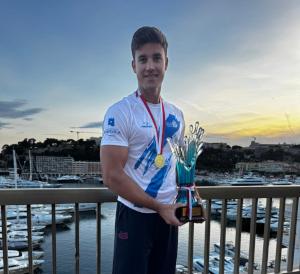 Ander Martín y Ester Briz en lo más alto en la Challenge Príncipe Alberto de Monaco