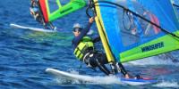 Dominio linense en la Copa de Andalucía de Windsurfer celebrada en Punta Umbría