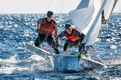 España brilla en la segunda jornada del Mundial de 49er y 49er FX 
