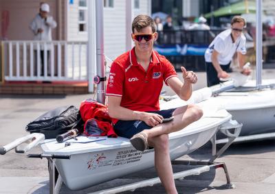 Gonzalo Suárez, primer español en el Mundial de ILCA 7 en China