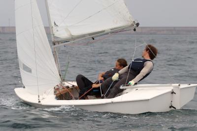 Jaime Álvarez-Hevia y Aida Marqués vencedores de la XIV Regata Villa de Gijón de Snipe