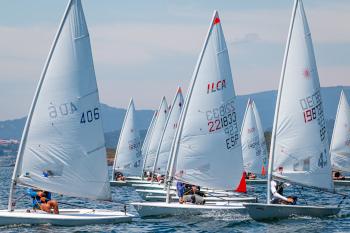 La ría de Arousa se llena de velas en la segunda jornada de la Semana Galega da Vela