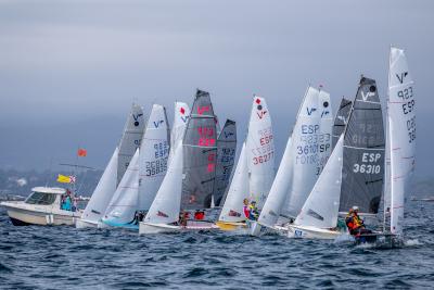 Los líderes de la Copa de España de Vaurien toman posiciones en Vilagarcía de cara a la jornada final 