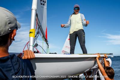Los Ángeles coronan a Blanca Ferrando campeona del mundo ILCA 4