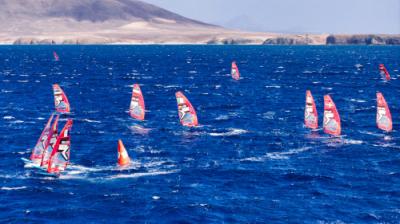 Nuevo podio parcial de Baltasar que se aferra a la cuarta plaza de los Lanzarote iQFOiL Games