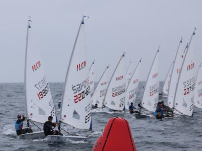 Nuevos líderes, en el nacional ilca6 en Melilla