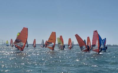 Segunda jornada en la Copa de España de la clase Raceboard