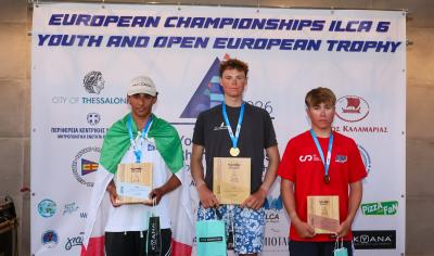 Tres medallas para España en el Europeo Juvenil de ILCA 6