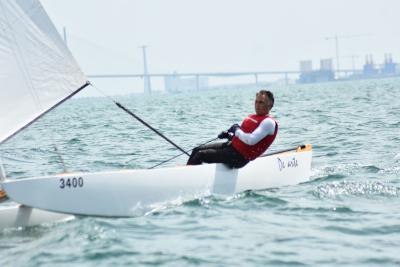 Vicente Climent revalida en Torredembarra el título de Campeón de España Veterano de Patín a Vela.   